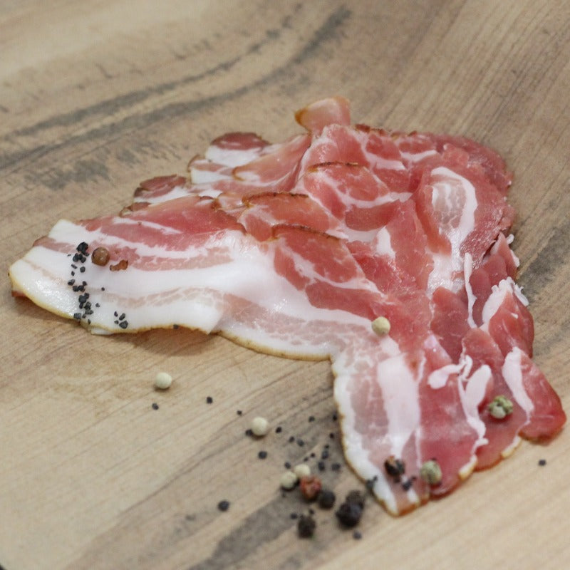 Räucherspeck vom Weideschwein am Stück