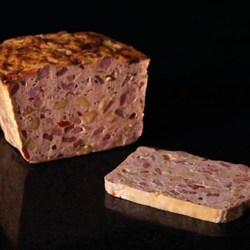 Pizzafleischkäsebrät vom Weideschwein