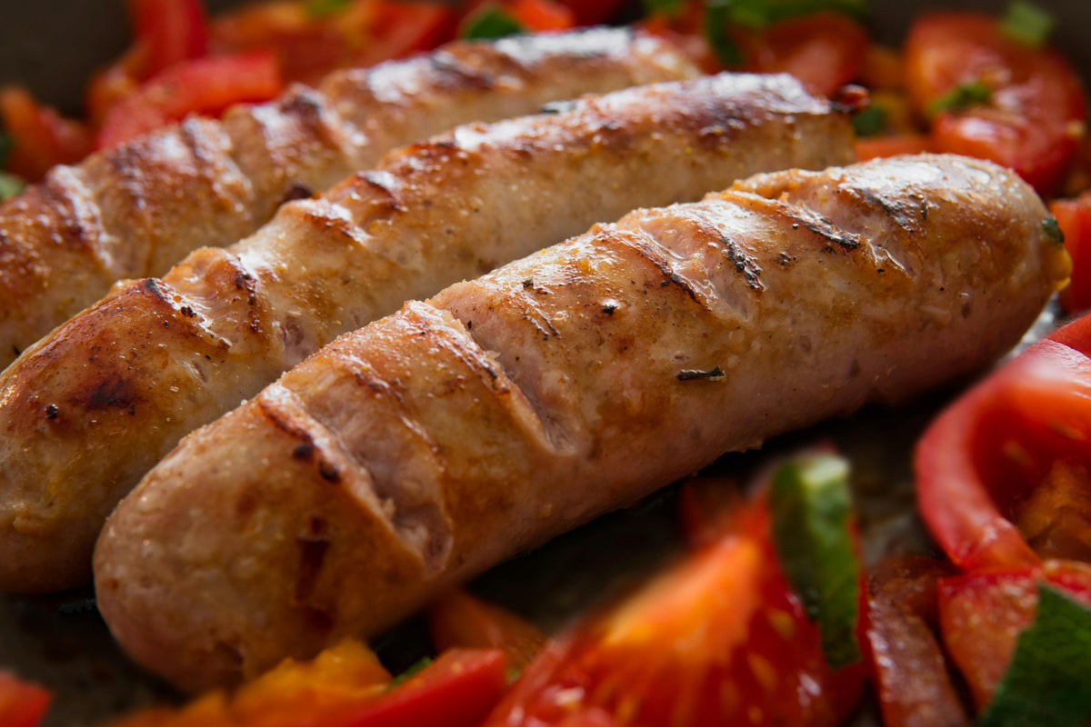 Grobe Bratwurst vom Fullblood Wagyu-Rind 5x100g