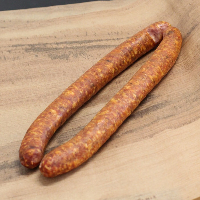 Chili - Cheddar - Rohesser vom Weideschwein