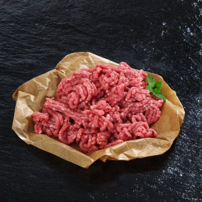 Hackfleisch vom Weideschwein