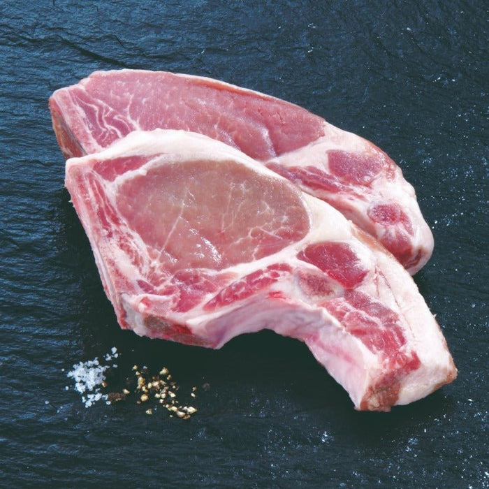 Kotelett vom Weideschwein