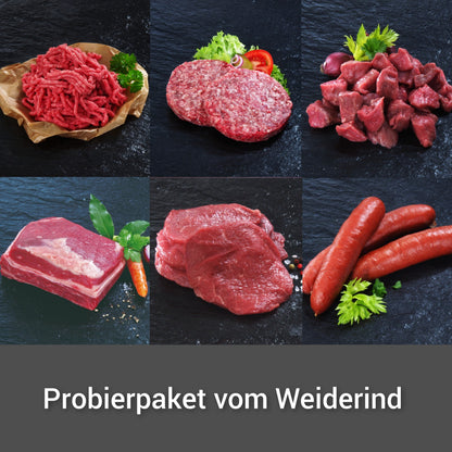 Probierpaket vom Weiderind (2,91 kg)