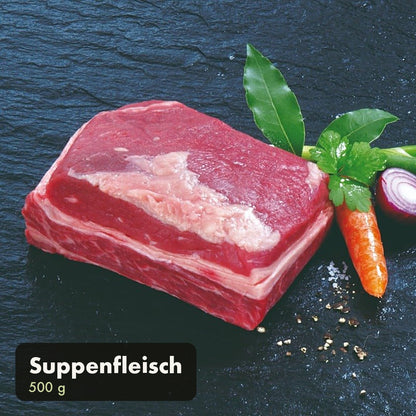 Suppenfleisch vom Weiderind, 500 g
