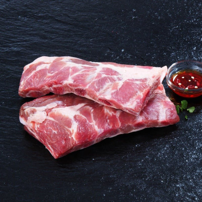 Spareribs vom Weideschwein