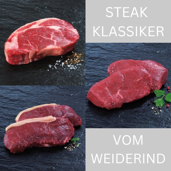 Steak Klassiker vom Weiderind